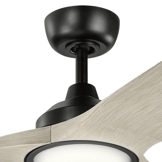 Elstead Imari leiser Deckenventilator mit LED Licht Ø165cm DC-Motor + Fernbedienung