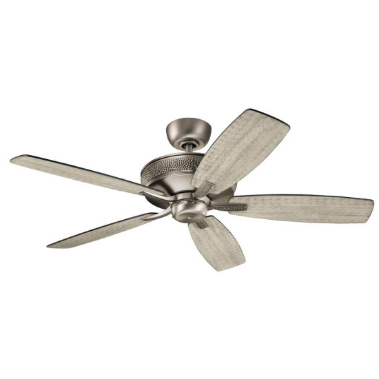 Elstead Monarch II leiser Deckenventilator Ø132cm Holz + Fernbedienung