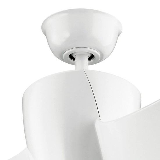 Elstead Phree leiser Deckenventilator mit LED Licht Ø142cm + Fernbedienung Weiß