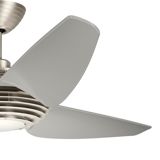 Elstead Voya leiser Deckenventilator mit LED Licht Ø152cm DC-Motor + Fernbedienung