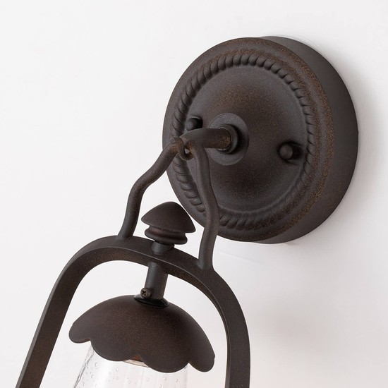 Elstead Miners Außen-Wandleuchte E27 Alte Bronze IP44