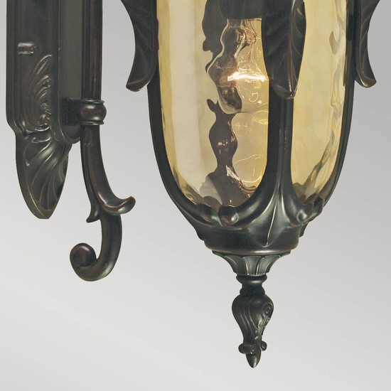 Elstead Philadelphia Außen-Wandleuchte E27 52cm Alte Bronze IP44