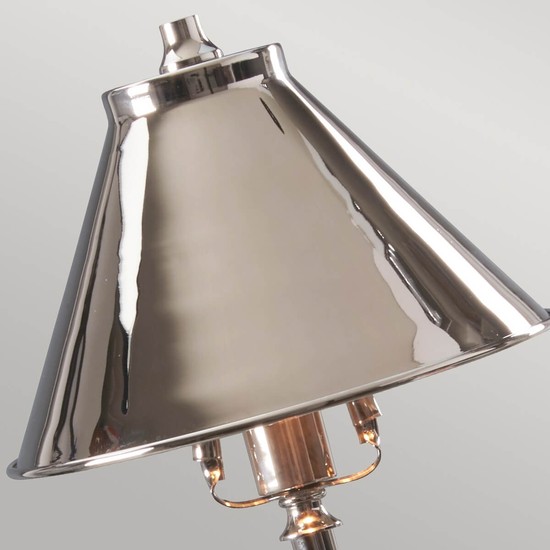 Elstead Provence Tischleuchte E14 Poliertes Nickel