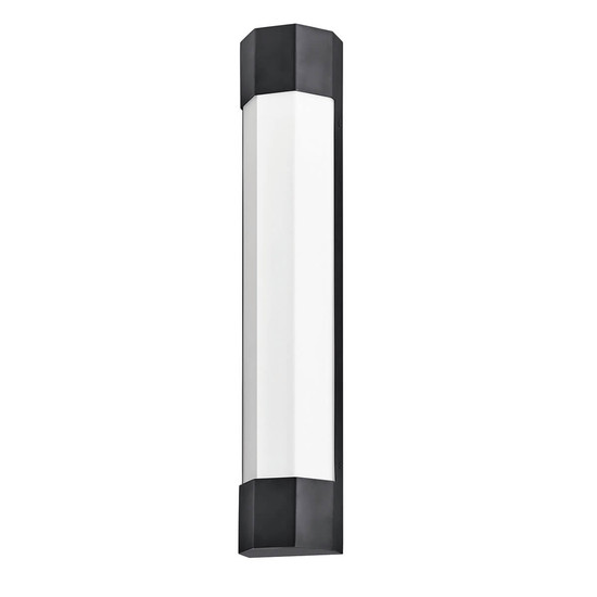 Elstead Facet  LED Wandleuchte Mattes Schwarz IP44