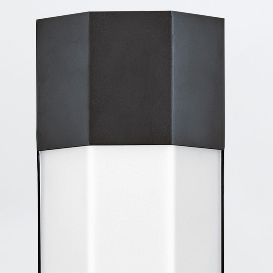 Elstead Facet  LED Wandleuchte Mattes Schwarz IP44
