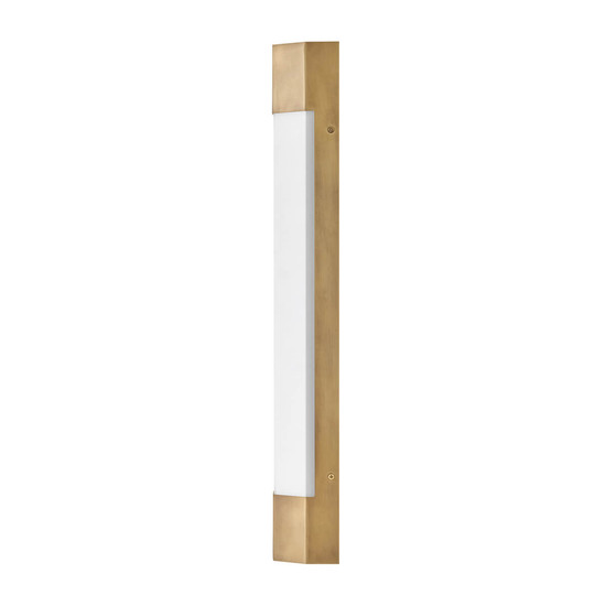 Elstead Facet  LED Wandleuchte Heritage Messing IP44
