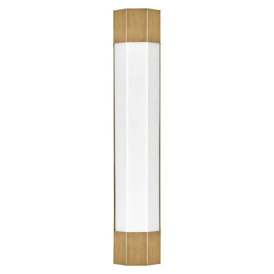 Elstead Facet  LED Wandleuchte Heritage Messing IP44