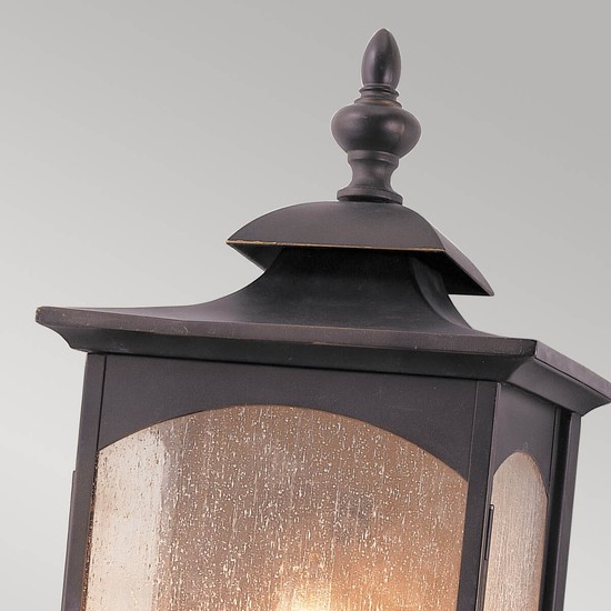 Elstead Market Square Außen-Außenwandleuchte E14 3-fach Ölgeriebene Bronze IP44
