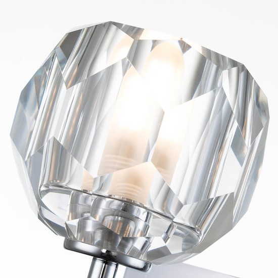 Elstead Regalia LED Wandleuchte G9 Poliertes Chrom Klar IP44