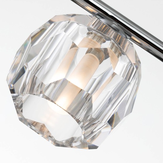 Elstead Regalia LED Wandleuchte G9 3-fach Poliertes Chrom Klar IP44