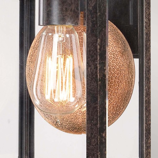 Elstead Byron Außen-Wandleuchte E27 31cm Kaiserliche Bronze IP44