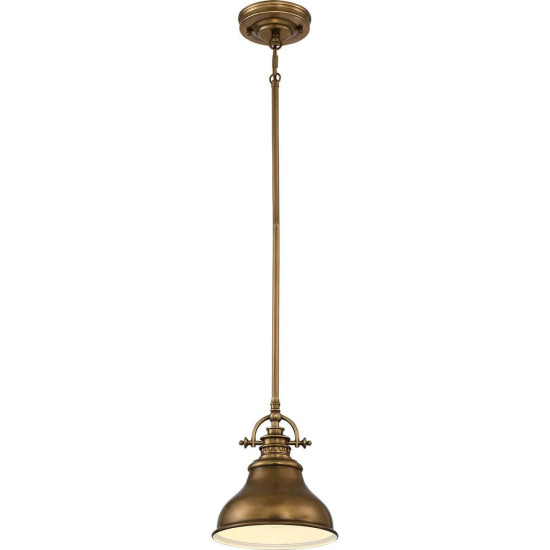 Elstead Emery Hängeleuchte E27 22cm Verwittertes Messing