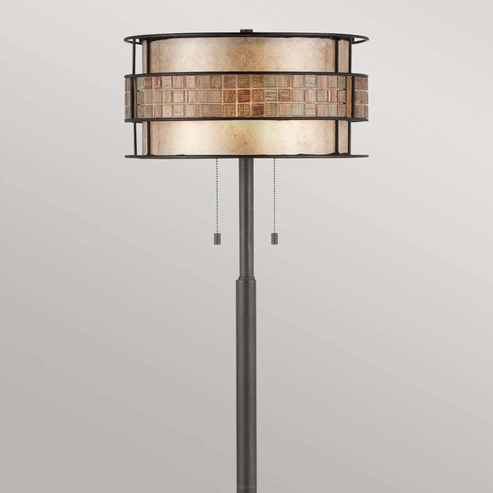 Elstead Laguna Stehleuchte E27 2-fach Renaissance-Kupfer