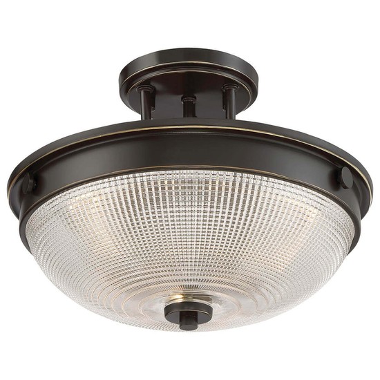Elstead Mantle Deckenleuchte E27 2-fach Palladianische Bronze