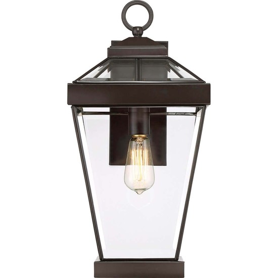 Elstead Ravine Außen-Wandleuchte E27 51cm Westliche Bronze IP44