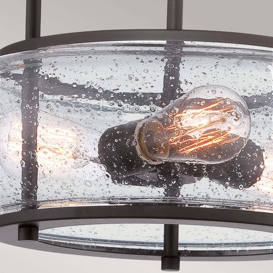 Elstead Trilogy Deckenleuchte E27 3-fach Alte Bronze