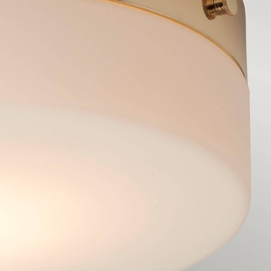 Elstead Tamar LED Deckenleuchte GX53 10cm Poliertes Gold