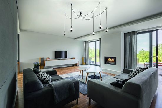 Fabas Luce Pendelleuchte Blog E27 Ø120mm verchromt 5x60W