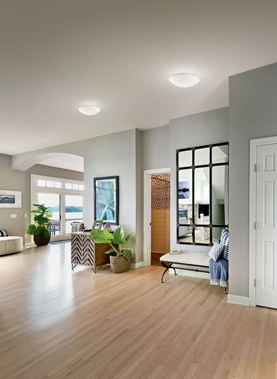 Fabas Luce LED Deckenleuchte Pandora Ø300mm 18W Warmweiß Weiß dimmbar, made in Italy