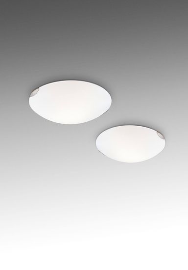 Fabas Luce LED Deckenleuchte Fox Ø300mm 12W Warmweiß Weiß, made in Italy