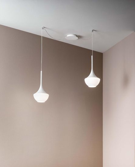 Fabas Luce Pendelleuchte Apollo E27 3500x7000mm Weiß