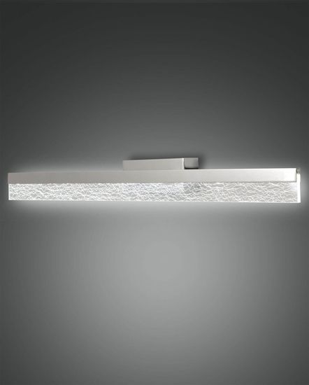 Fabas Luce LED Bad-Wand/Spiegelleuchte Sinis 66x77mm 15W Warmweiß IP44 verchromt