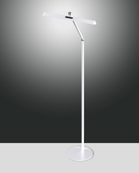 Fabas Luce Beba LED Stehleuchte 12W dimmbar steuerbare Lichtfarbe Weiss 3775-11-102