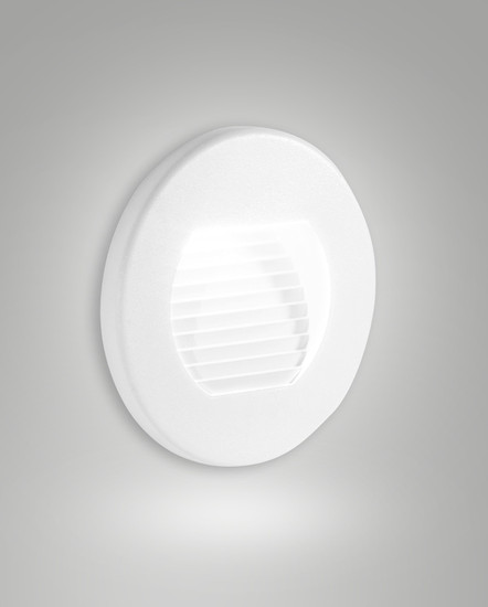 Fabas Luce WINK WHITE LED Stufenbeleuchtung 3W warmweiß Weiss 6573-02-254