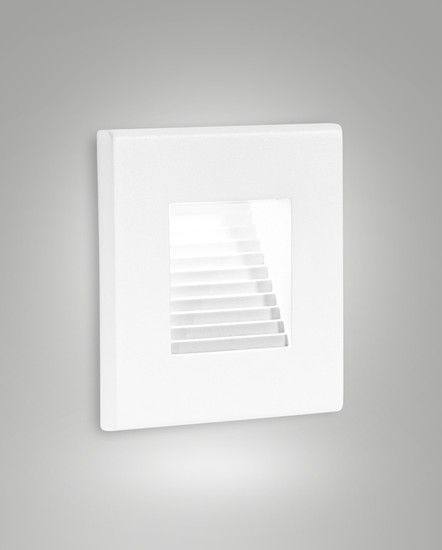 Fabas Luce SWAY WHITE LED Stufenbeleuchtung 3W warmweiß Weiss 6574-02-254