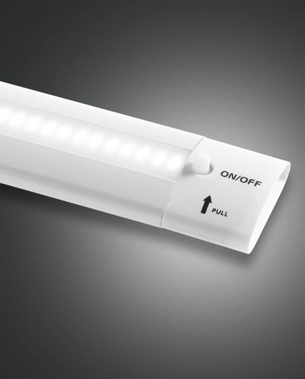 Fabas Luce LED Unterbauleuchte Galway on/off 10x33mm 8W Warmweiß Weiß