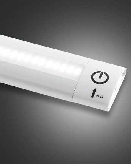 Fabas Luce LED Unterbauleuchte Galway touch dimmer 10x33mm 5W Neutralweiß Weiß dimmbar