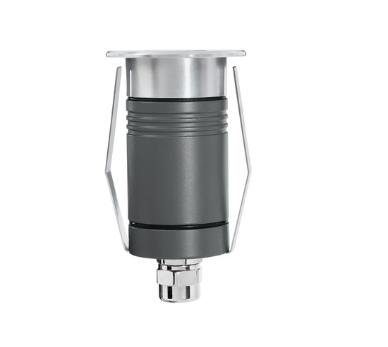 Fabas Luce TULIP 2 SIVER LED Außeneinbauleuchte 3W warmweiß Edelstahl 6903-02-314