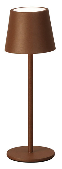 FHL Roxi LED Tischleuchte 1,5W dimmbar Akku CCT einstellbare Lichtfarbe rostfarben 850648