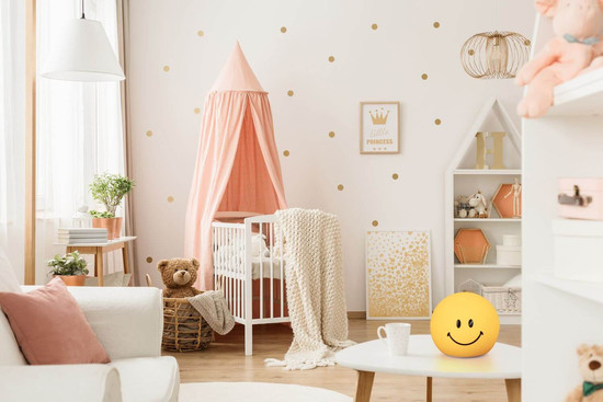 FHL GlowMoji LED Tischleuchte 0,3W dimmbar Akku warmweiss gelb 850866