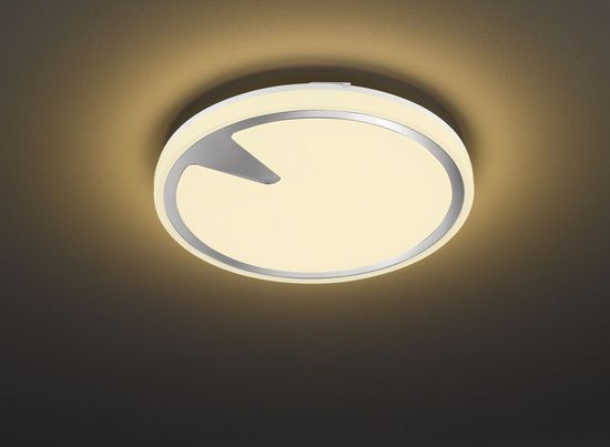 Fischer & Honsel T-Eric LED Smarte Deckenleuchte 32,6W Tunable white steuerbar dimmbar weiß + Fernbedienung 20754