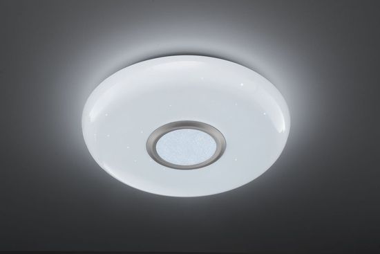 Fischer & Honsel T-Esra LED Deckenleuchte 19W Tunable white steuerbar dimmbar silber + Fernbedienung 20756