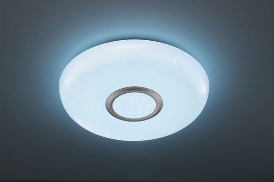 Fischer & Honsel T-Esra LED Deckenleuchte 19W Tunable white steuerbar dimmbar silber + Fernbedienung 20756