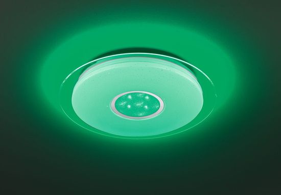 Fischer & Honsel T-Esra LED Deckenleuchte 19W Tunable white steuerbar dimmbar silber + Fernbedienung 20756