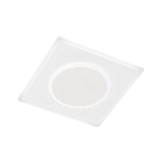 Fischer & Honsel Bisi LED Deckenleuchte 23,6W Tunable white steuerbar dimmbar Acryl sandweiß + Fernbedienung 21450