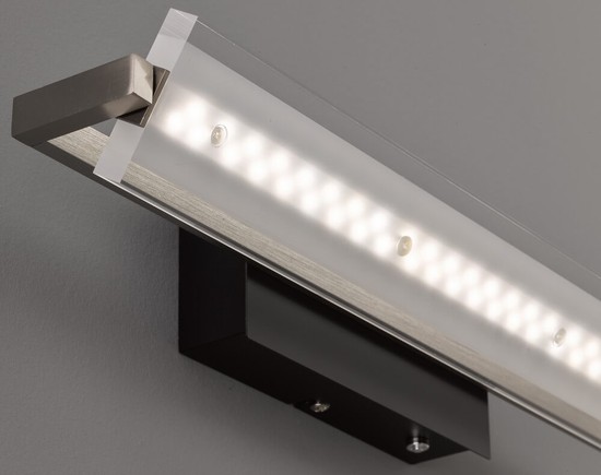 Fischer & Honsel Paros TW LED Wandbeleuchtung 35cm 8W Tunable white steuerbar dimmbar sandschwarz 30282