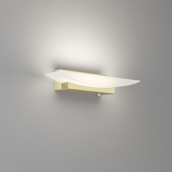 Fischer & Honsel Bowl TW LED Wandleuchte 8,3W Tunable white steuerbar dimmbar Acrylglas messing 30417