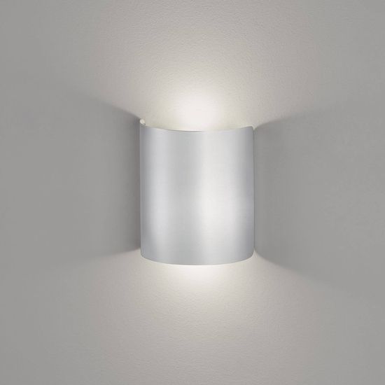 Fischer & Honsel Halv LED Wandleuchte 2-fach 7,1W warmweiss silber 30515