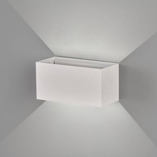 Fischer & Honsel Wallo LED Wandleuchte 4-fach 11,2W warmweiss sandweiß IP44 30517