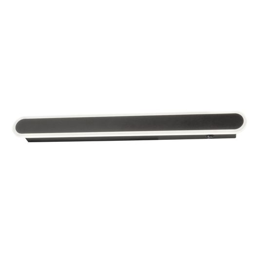 Fischer & Honsel Stretto LED Wandleuchte 15,3W warmweiss schaltbar Acryl sandschwarz 30554