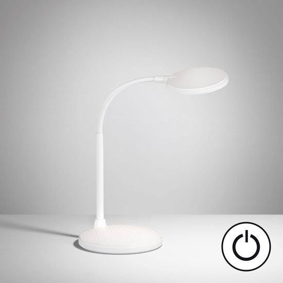 Fischer & Honsel Work LED Tischleuchte 4,3W warmweiss weiß 50744