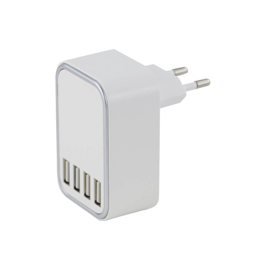 FHL Hub Ladeadapter 4x USB Eurostecker, 5V 5A 8201188