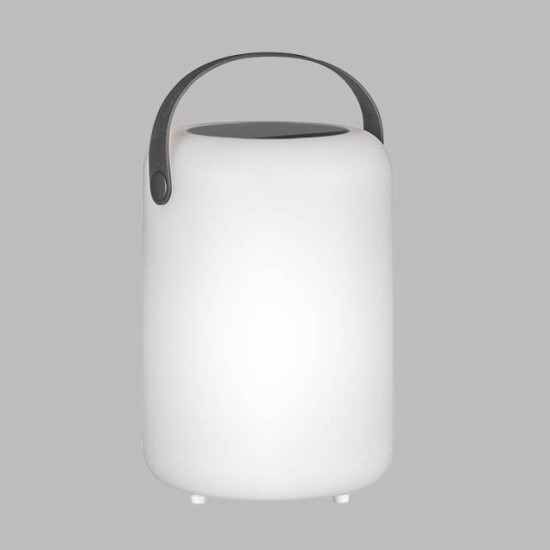 FHL Orno LED Akku-Solar-Außenleuchte USB 0,5W RGB-Farbsteuerung dimmbar + Fernbedienung IP44 850324