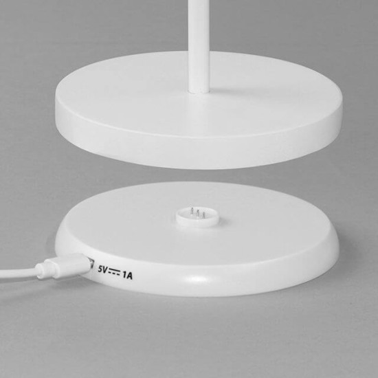 FHL Cosenza 2.0 LED Akku-Outdoorleuchte USB 2,2W RGBW steuerbar dimmbar sandweiß IP44 850337