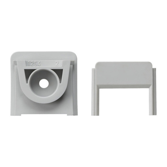 Gira 001030 Adapter Leitungseinführung Kanal 15 x 30 mm WG AP Grau