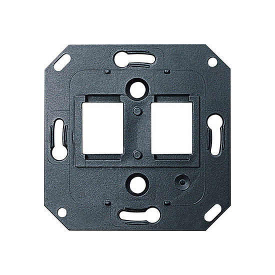 Gira 019400 Tragring Modular-Jack 2-fach Modular-Jack Lucent (AT+T) Tragring